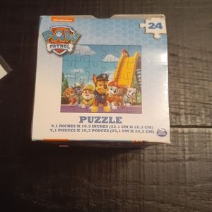 Paw Patrol 24 pc puzzle